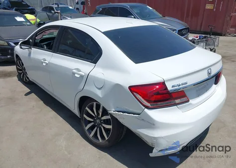 2014 Honda Civic Ex-L из США, поврежденный, VIN 19XFB2F97EE210907